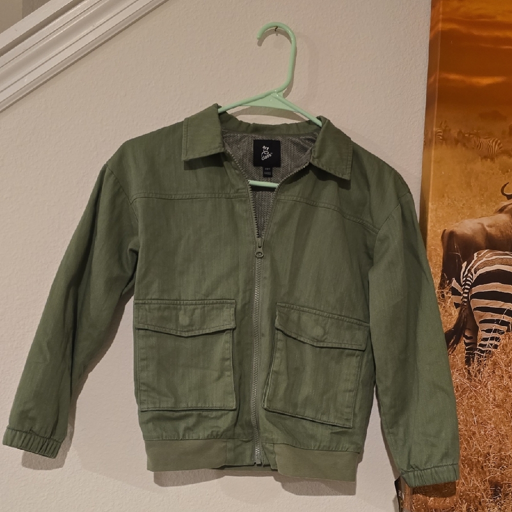 Art Class Kids' Green Jean Jacket